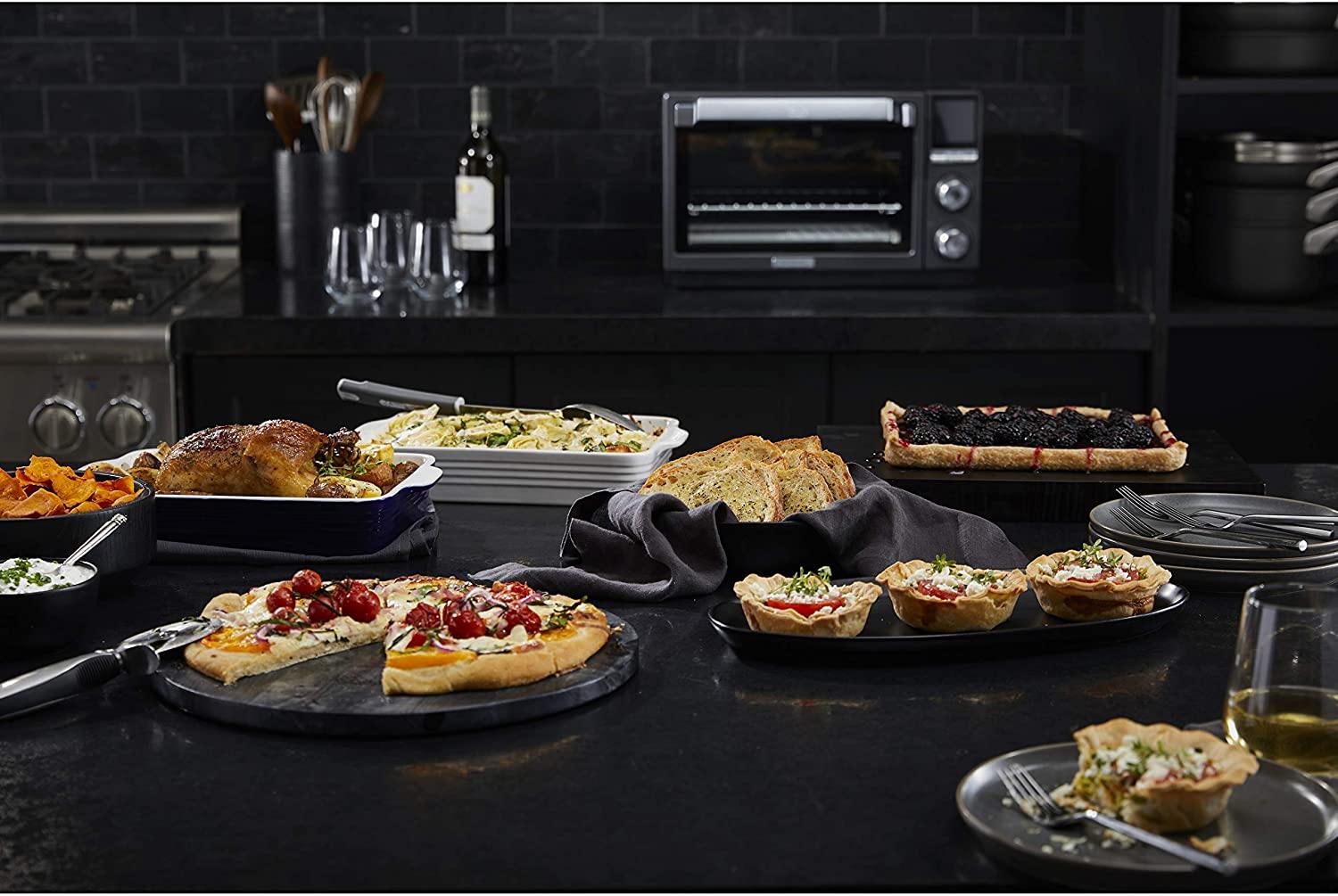 Calphalon Performance Air Fry Convection Oven, Countertop Toaster Oven, Dark Stainless Steel - JOY2ESpree