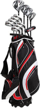 
                        
                          Load image into Gallery viewer, 18 Piece Men's Complete Golf Club Package Set With Titanium Driver - JOY2ESpree
                        
                      