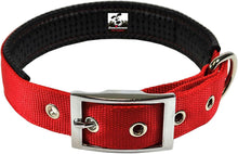 
                        
                          Load image into Gallery viewer, Downtown Pet Supply Deluxe Adjustable Thick Dog Collar, (Purple, XLarge)
                        
                      