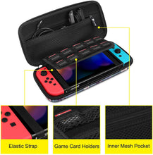 
                        
                          गैलरी व्यूवर में इमेज लोड करें, Fintie Carry Case for Nintendo Switch - [Shockproof] Hard Shell Protective Cover Travel Bag w/10 Game Card Slots - JOY2ESpree
                        
                      