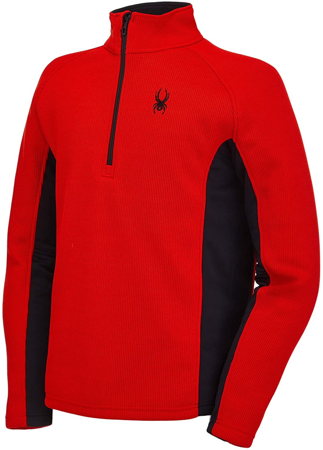 Spyder Active Sports Men's Outbound Half Zip Mid-Weight Mock Neck Sweater