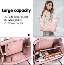 
                        
                          Cargar imagen en el visor de la galería, K.EYRE Women's Soft Faux Leather Tote Bag Purse Handbags Wallet Tote Shoulder Bag Purse Large Capacity
                        
                      
