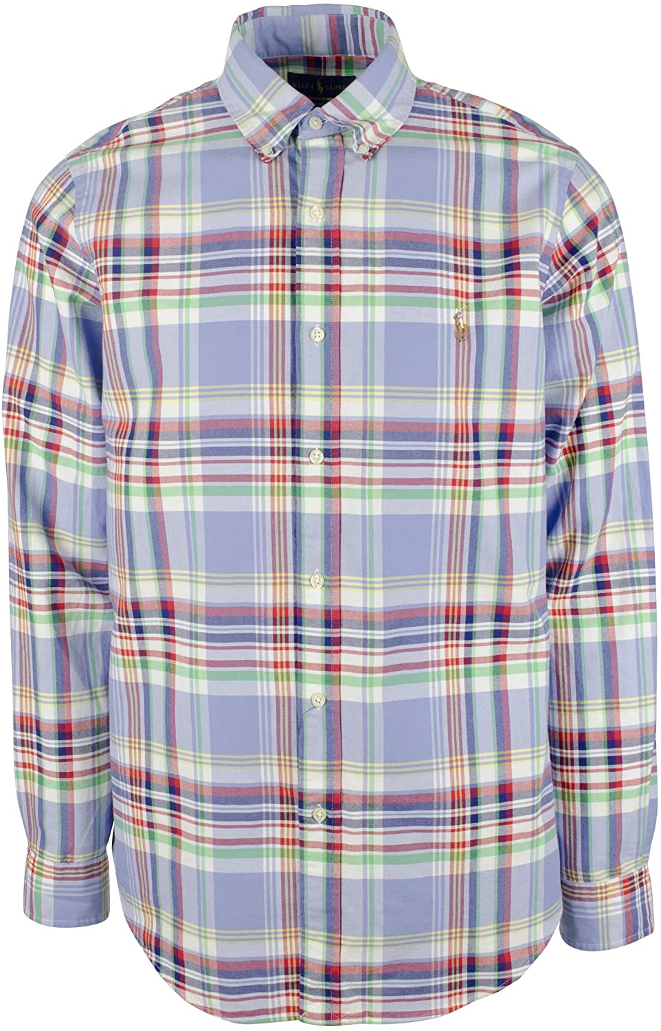 Ralph Lauren Mens Logo Button-Down Dress Shirt