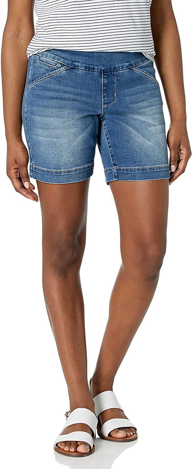 Jag Jeans Women's Petite Ainsley 7" Pull on Short