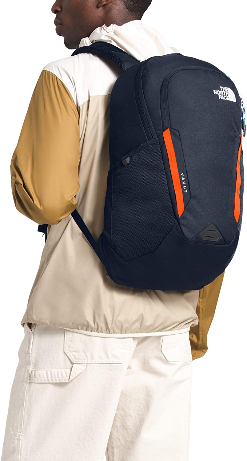 The North Face Vault Backpack, Moab Khaki/Asphalt Grey, One Size