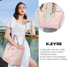 
                        
                          Cargar imagen en el visor de la galería, K.EYRE Women's Soft Faux Leather Tote Bag Purse Handbags Wallet Tote Shoulder Bag Purse Large Capacity
                        
                      