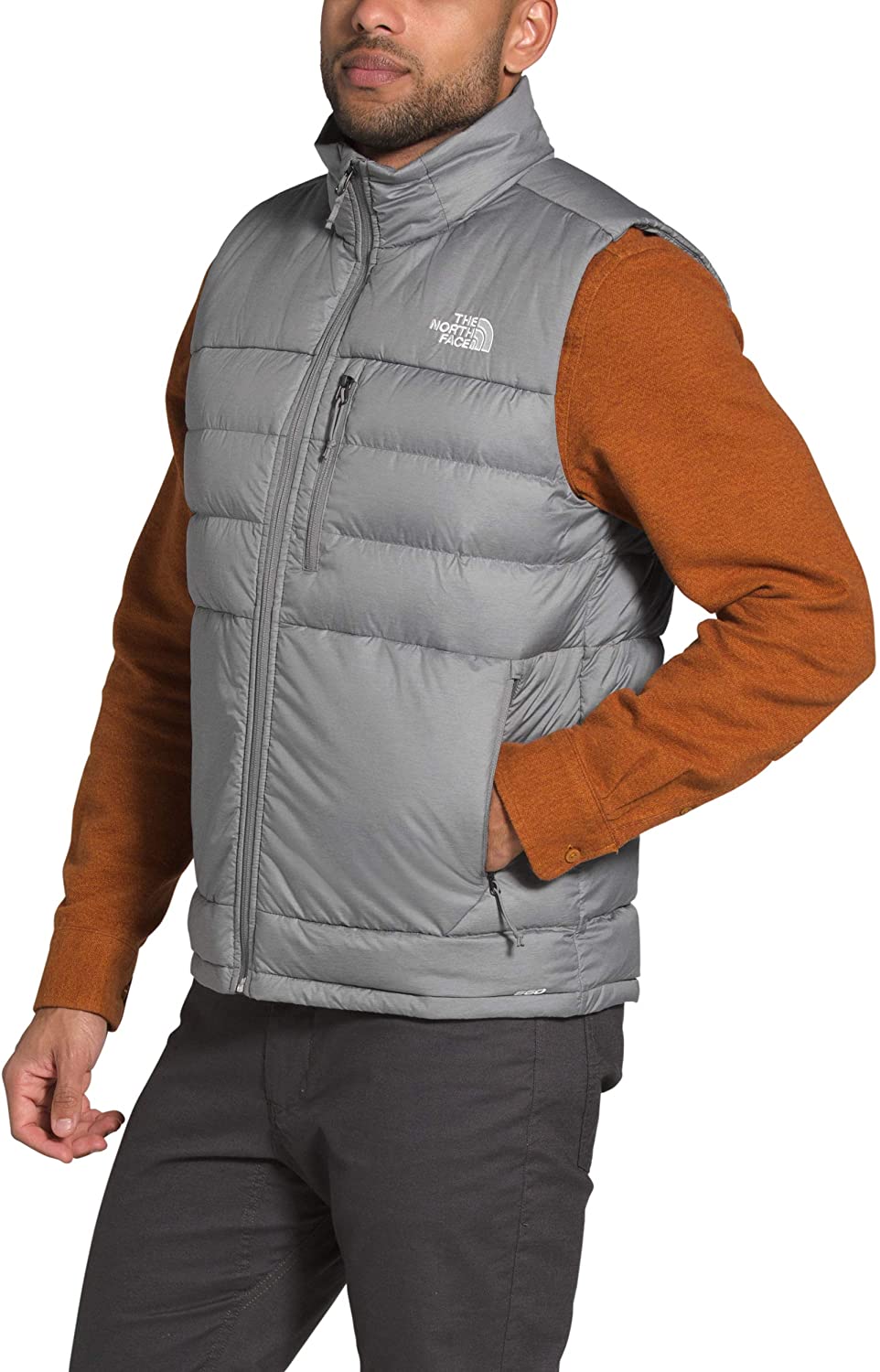The North Face Men's Aconcagua Insulated Vest - Sleeveless Puffer Vest for Men