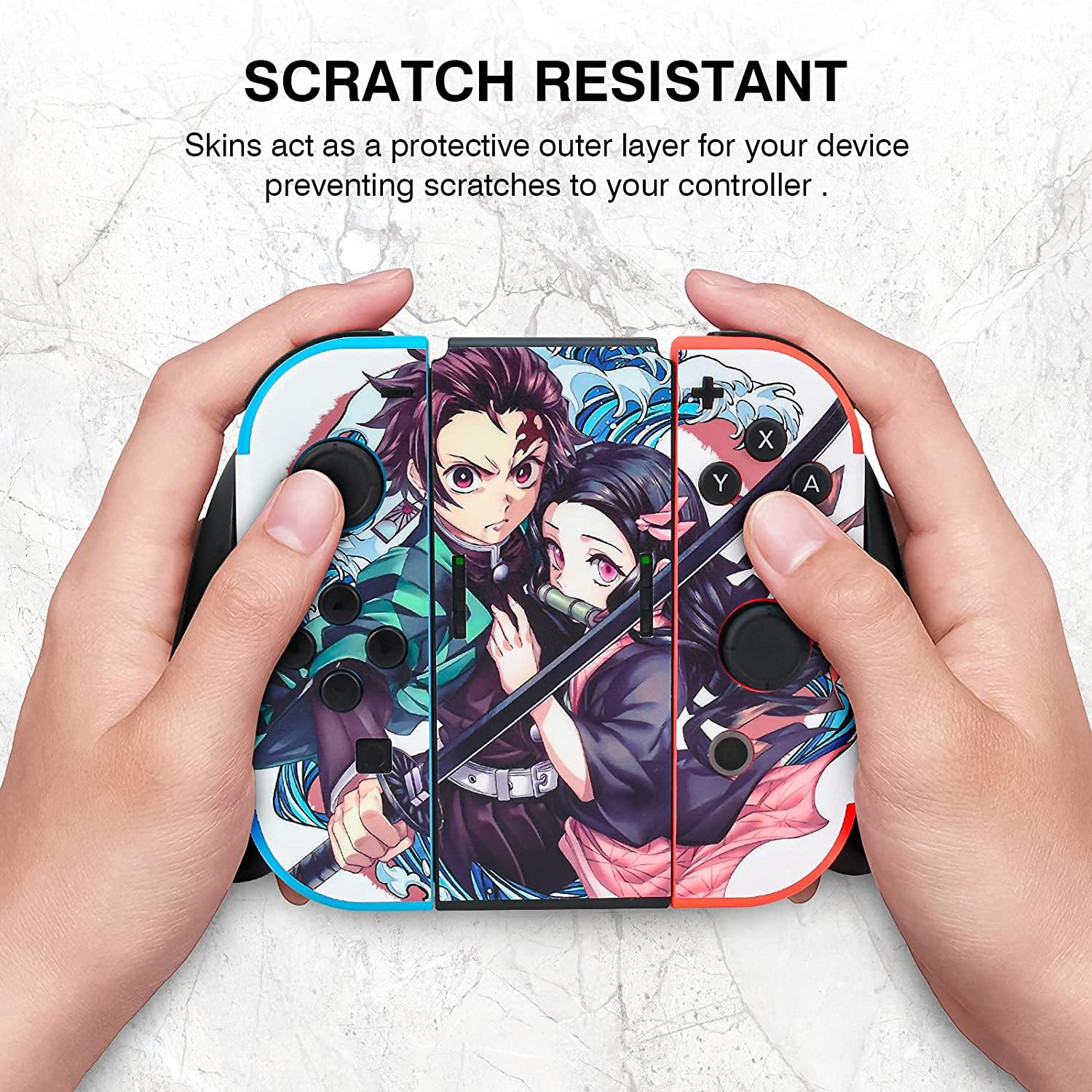 DLseego Switch Skin Sticker Pretty Pattern Full Wrap Skin Protective Film Sticker Compatible with Nintendo Switch- Cute Cat - JOY2ESpree