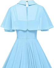 
                        
                          Load image into Gallery viewer, GownTown Women's 1950s Cloak Two-Piece Cocktail Dress
                        
                      