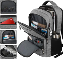 
                        
                          Load image into Gallery viewer, Laptop Backpack,Business Travel Anti Theft Slim Durable Laptops Backpack with USB Charging Port
                        
                      