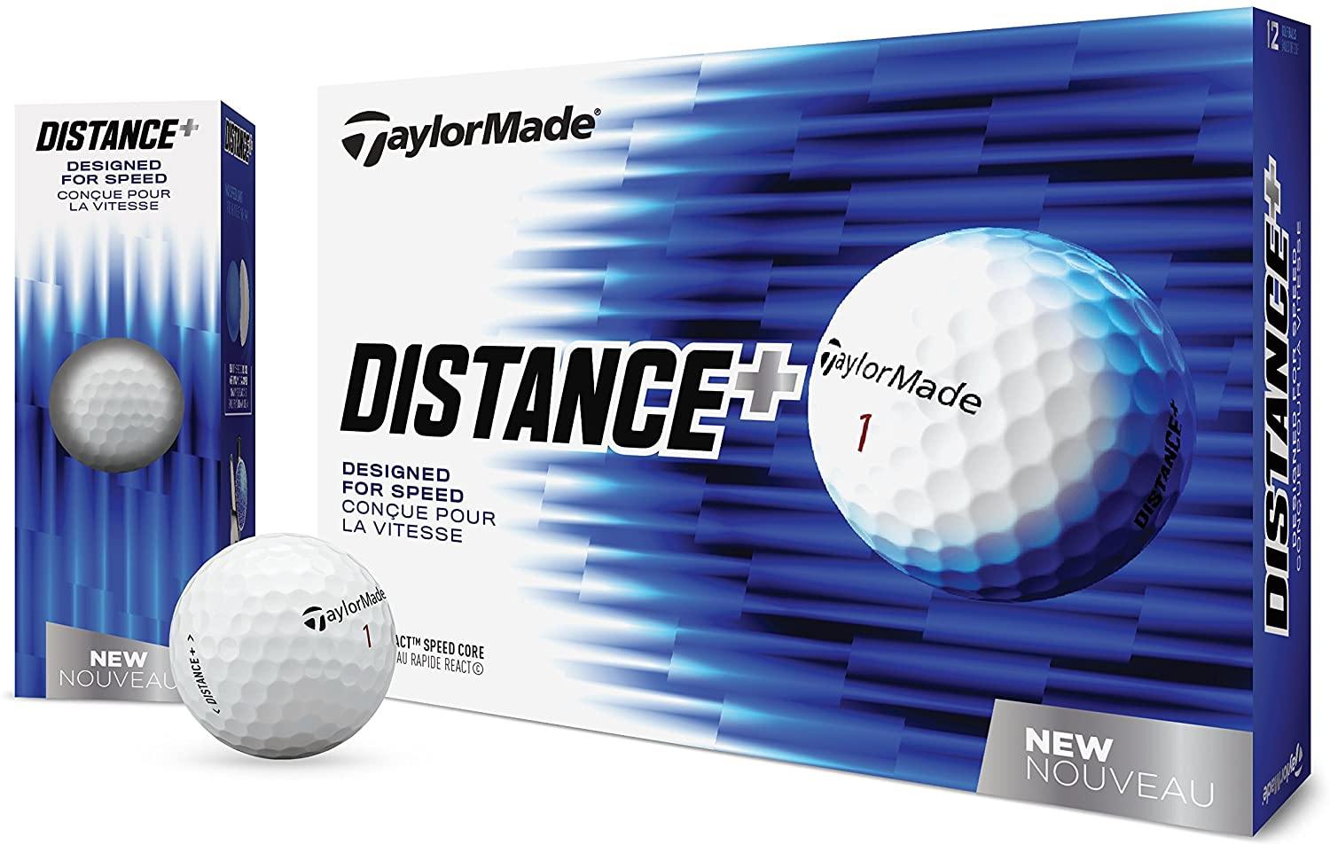 TaylorMade Distance Plus Golf Balls (One Dozen) - JOY2ESpree
