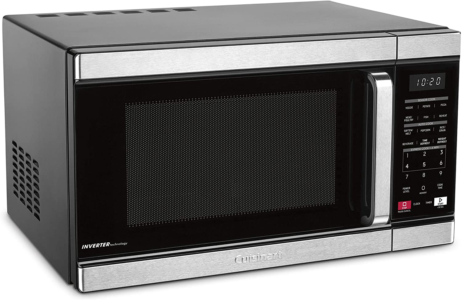 Cuisinart CMW-110 Stainless Steel Microwave Oven, Silver - JOY2ESpree