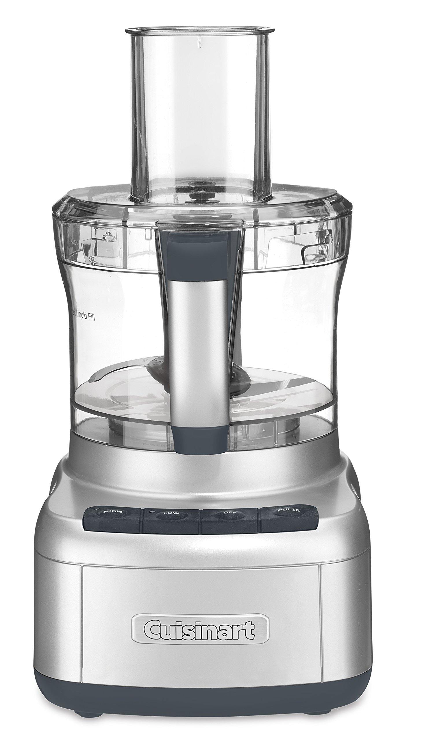 Cuisinart FP-8SV Elemental 8 Cup Food Processor, Silver - JOY2ESpree