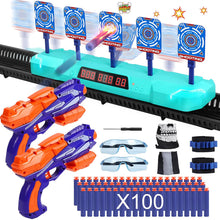 
                        
                          गैलरी व्यूवर में इमेज लोड करें, STOTOY Electronic Targets for Nerf Guns, Running Shooting Target Scoring Auto Reset Digital Targets with Track, Practice Toys with Moving and Static Modes,Toy for Kids-Boys &amp; Girls
                        
                      