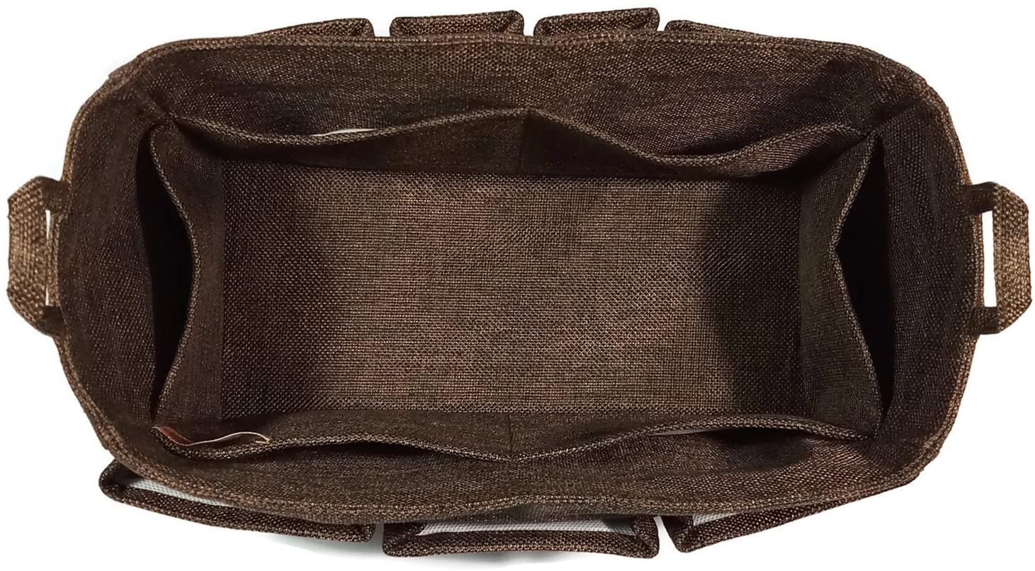 Purse Organizer Insert Large for Neverfull MM, Longchamp Cuir