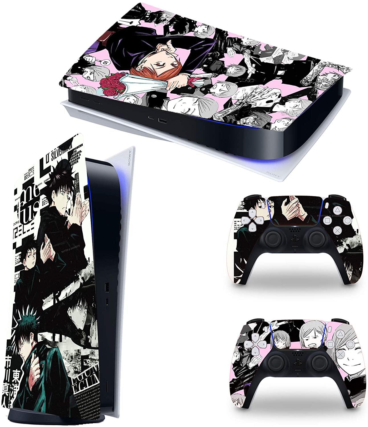 Jujutsu Kaisen Vinyl Skin Sticker Decal Cover for PS5 Console Headset by AMALA NAIDU - JOY2ESpree