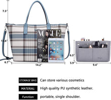 
                        
                          Cargar imagen en el visor de la galería, K.EYRE Women's Soft Faux Leather Tote Bag Purse Handbags Wallet Tote Shoulder Bag Purse Large Capacity
                        
                      