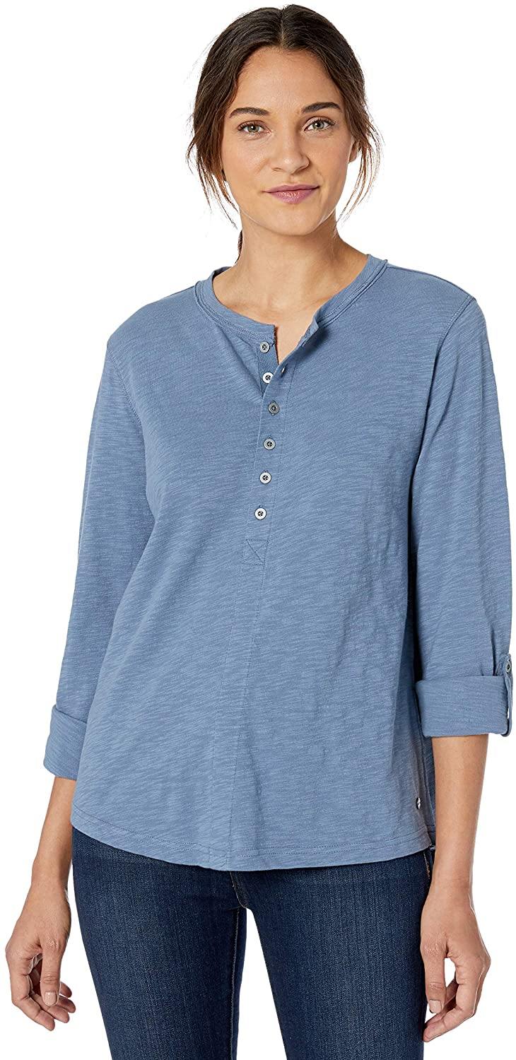 Jag Jeans Women's Eleanor Slub Jersey Henley