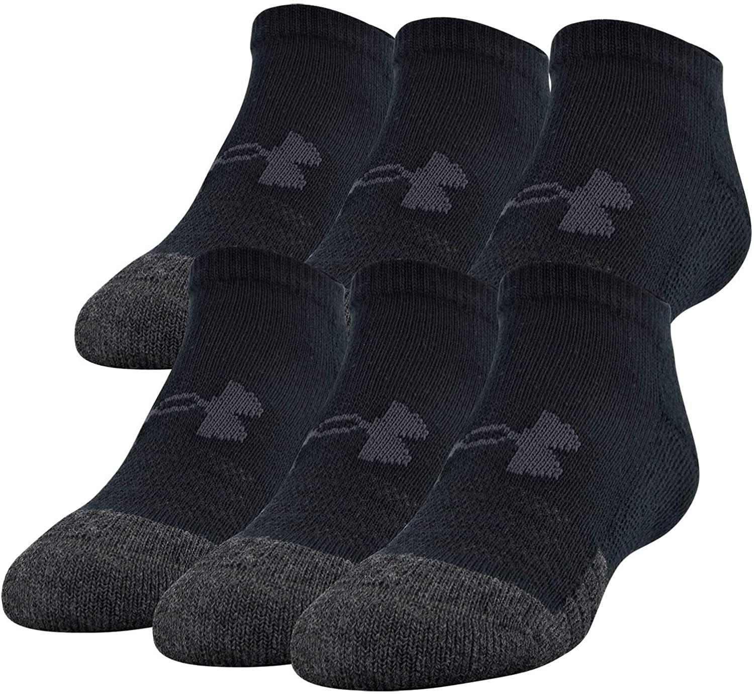Under Armour Youth Performance Tech No Show Socks, 6-Pairs - JOY2ESpree