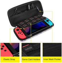 
                        
                          गैलरी व्यूवर में इमेज लोड करें, Fintie Carry Case for Nintendo Switch - [Shockproof] Hard Shell Protective Cover Travel Bag w/10 Game Card Slots - JOY2ESpree
                        
                      
