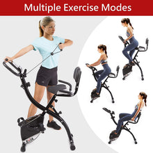 
                        
                          將圖片載入圖庫檢視器 EXIA Folding Magnetic Exercise Bike with Pulse Sensor, Upright and Recumbent Stationary Bike - JOY2ESpree
                        
                      