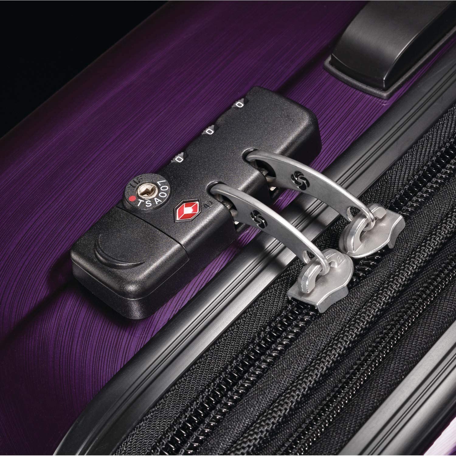 Samsonite Winfield 2 Hardside Expandable Luggage with Spinner Wheels, Charcoal, Checked-Large 28-Inch