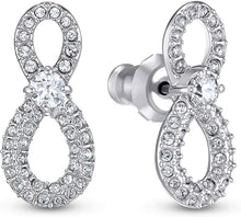 
                        
                          Muat gambar ke penampil Galeri, SWAROVSKI Women's Infinity Jewelry Set Collection, Rose Gold Tone &amp; Rhodium Finish, Clear Crystals - JOY2ESpree
                        
                      