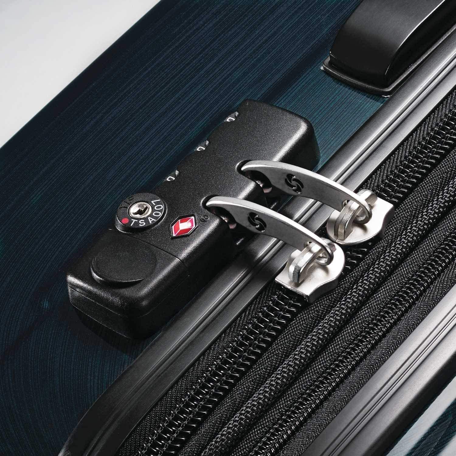 Samsonite Winfield 2 Hardside Expandable Luggage with Spinner Wheels, Charcoal, Checked-Large 28-Inch