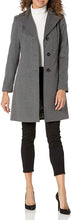 
                        
                          Load image into Gallery viewer, Calvin Klein womens Classic Cashmere Wool Blend Coat
                        
                      