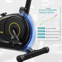 
                        
                          將圖片載入圖庫檢視器 Merax Indoor Recumbent Exercise Bike Stationary Cycling Bike with Bluetooth, 8Level Magnetic Resistance, Adjustable Saddle - JOY2ESpree
                        
                      