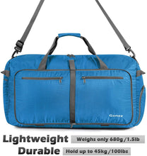 
                        
                          画像をギャラリービューアに読み込む, Gonex 150L Travel Duffel Bag Foldable Extra Large Duffle Bag XL Heavy Duty for Men Women for Luggage Shopping Gray
                        
                      