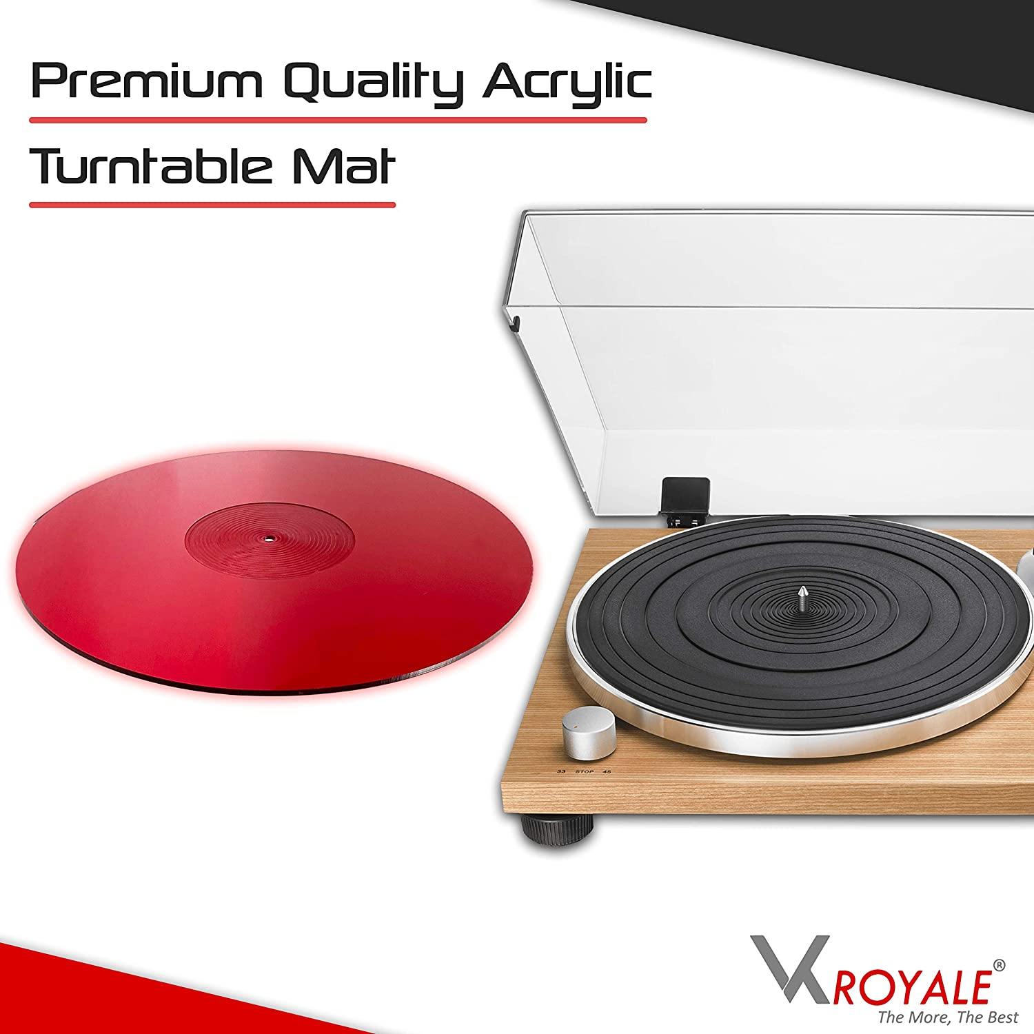 VK ROYALE - Acrylic Turntable Slipmat Yellow - JOY2ESpree