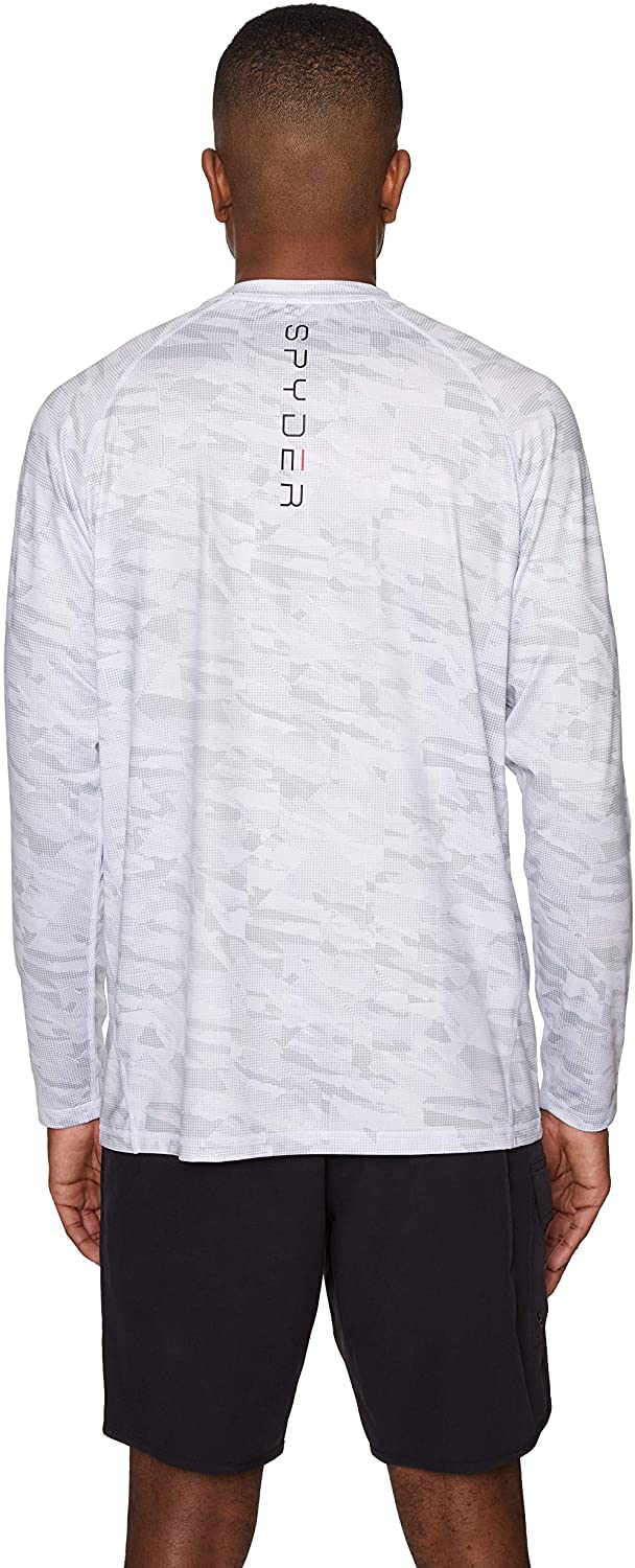 Spyder Men's Digital Camo Long Sleeve Rashguard