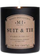 
                        
                          Load image into Gallery viewer, Manly Indulgence Sea Salt &amp; Ginger Scented Jar Candle, 15 Oz, White
                        
                      