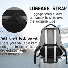
                        
                          Cargar imagen en el visor de la galería, Laptop Backpack,Business Travel Anti Theft Slim Durable Laptops Backpack with USB Charging Port - JOY2ESpree
                        
                      