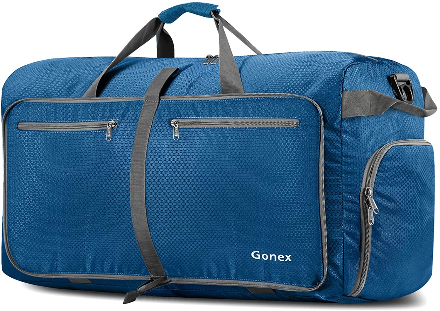 Gonex 150L Travel Duffel Bag Foldable Extra Large Duffle Bag XL Heavy Duty for Men Women for Luggage Shopping Gray