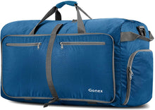 
                        
                          画像をギャラリービューアに読み込む, Gonex 150L Travel Duffel Bag Foldable Extra Large Duffle Bag XL Heavy Duty for Men Women for Luggage Shopping Gray
                        
                      