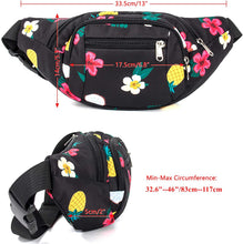 
                        
                          Load image into Gallery viewer, TOPERIN Fashion Fanny Pack Cute Running Belt Waist Pack Running Waist Bag Belt
                        
                      