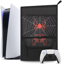 
                        
                          Load image into Gallery viewer, Esimen Sleeve Protective Case Dust Cover for PS5 Console /Playstation 5 Digital Edition ,PS5 Controller Cover Compatible with 12 Game Disc Pockets - JOY2ESpree
                        
                      