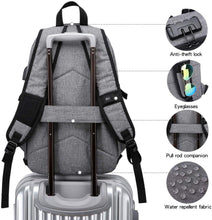 
                        
                          將圖片載入圖庫檢視器 Laptop Backpack,Business Travel Anti Theft Backpack for Men Women with USB Charging Port - JOY2ESpree
                        
                      