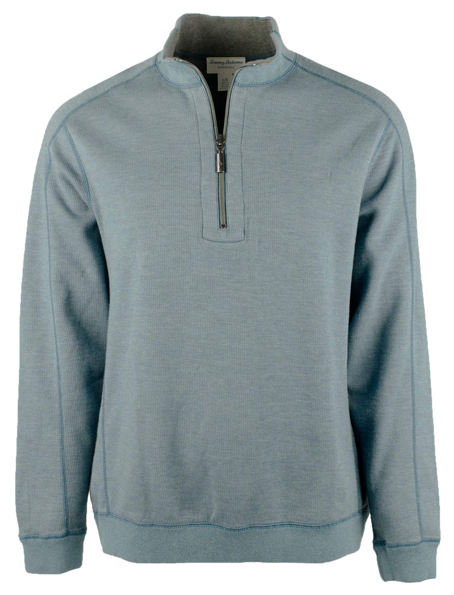 Men's Big and Tall Flipsider Half-Zip Reversible Sweatshirt