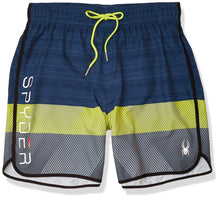 
                        
                          Cargar imagen en el visor de la galería, Spyder Men's 7" Textured Colorblock Volley Swim Trunks
                        
                      