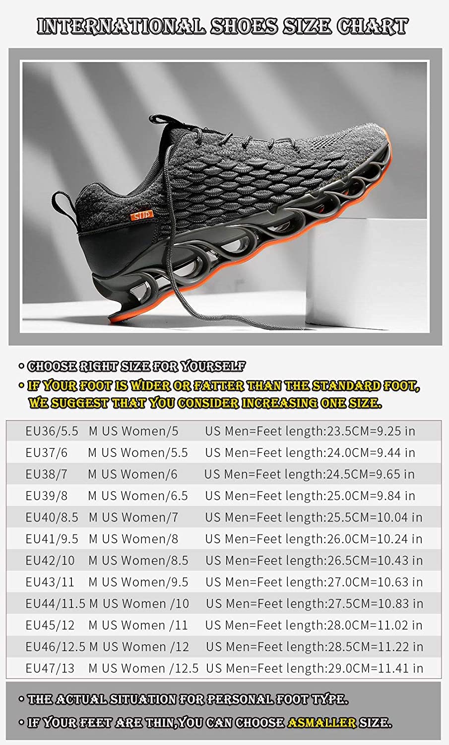 mitvr Men's Running Shoes Casual Sneakers Athletic Fashion Tennis Sports Shoes for Women