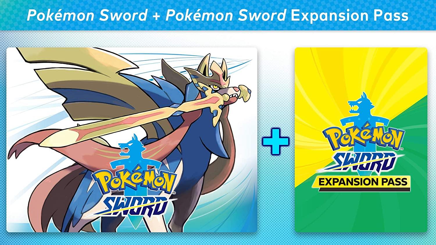 Pokemon Sword + Pokemon Sword Expansion Pass - Nintendo Switch - JOY2ESpree