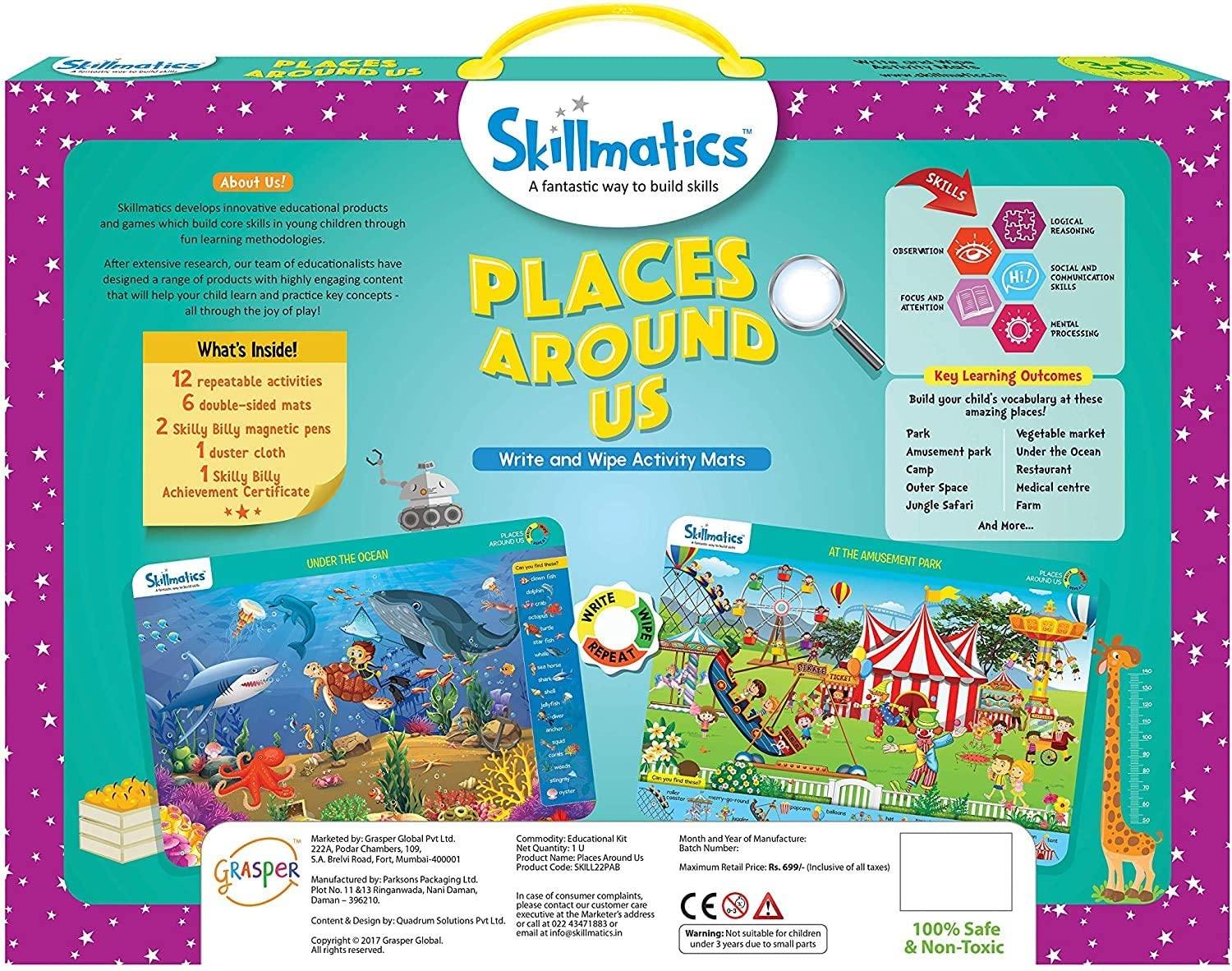 Skillmatics Educational Game: I Can Write (3-6 Years) - JOY2ESpree