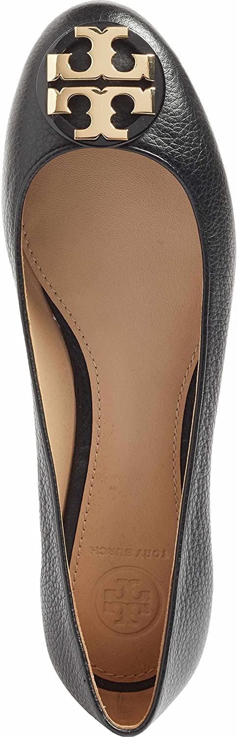 Tory Burch Tumbled Leather Claire Ballet Flat