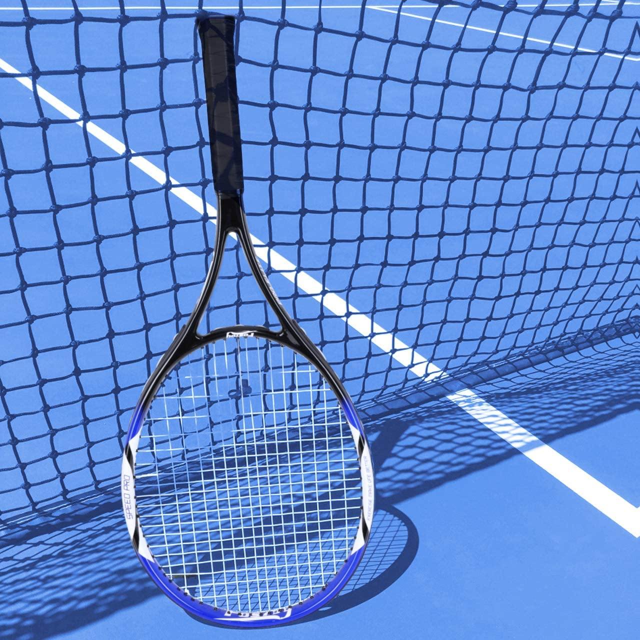 Fostoy Adult Recreational Tennis Racket, 27 inch Tennis Racquet with Carry Bag, Professional Tennis Racket, Good Control Grip, Vibration Dampe - JOY2ESpree