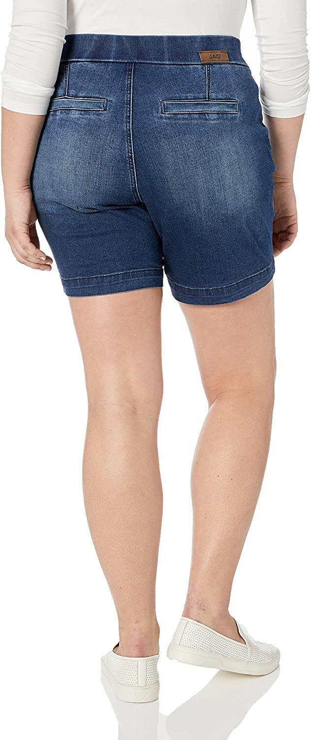Jag Jeans Girls Plus Size Gracie Pull on 8" Short