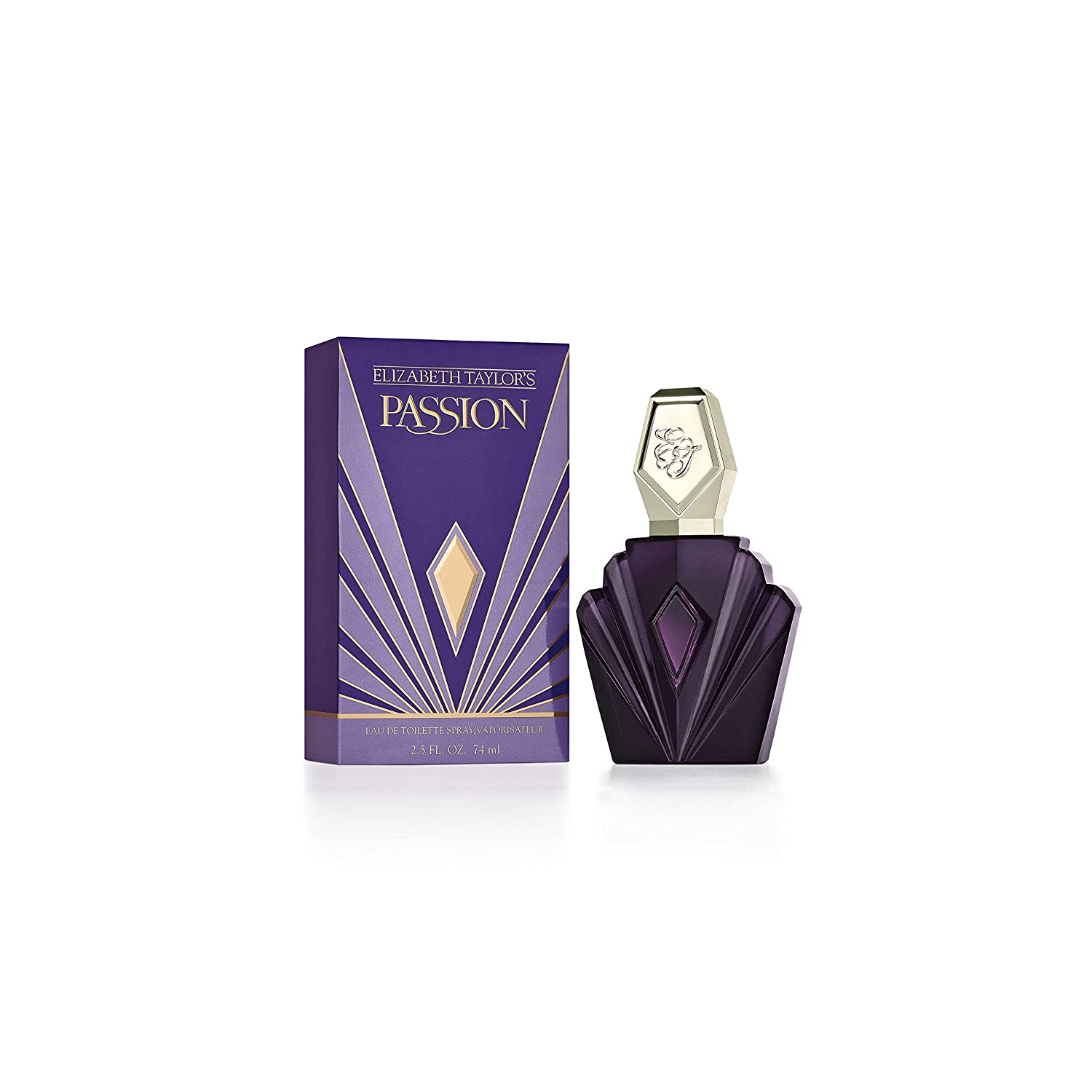 Elizabeth Taylor PASSION Perfume for Women, Eau De Toilette Longlasting Floral Day or Night Spray, 2.5 oz