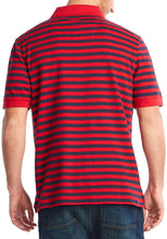 
                        
                          गैलरी व्यूवर में इमेज लोड करें, Nautica Men's Classic Fit 100% Cotton Soft Short Sleeve Stripe Polo Shirt - JOY2ESpree
                        
                      